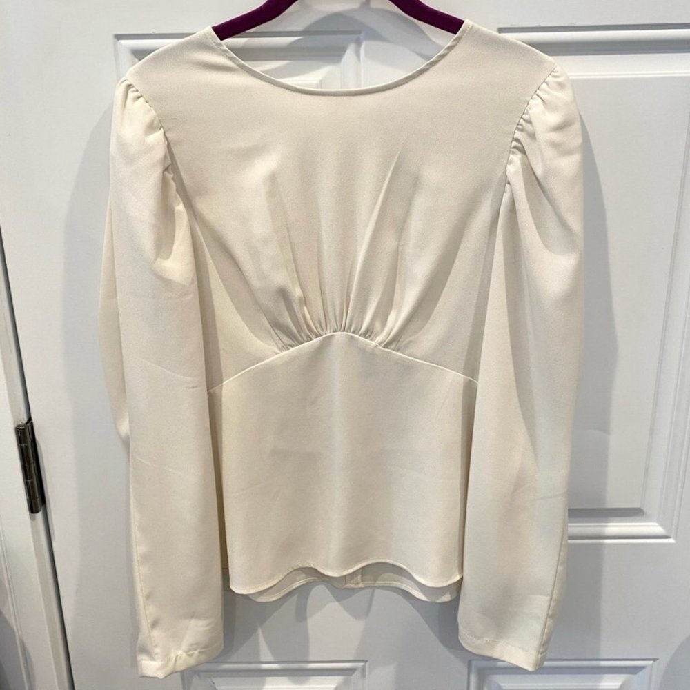 Express Ivory Blouse